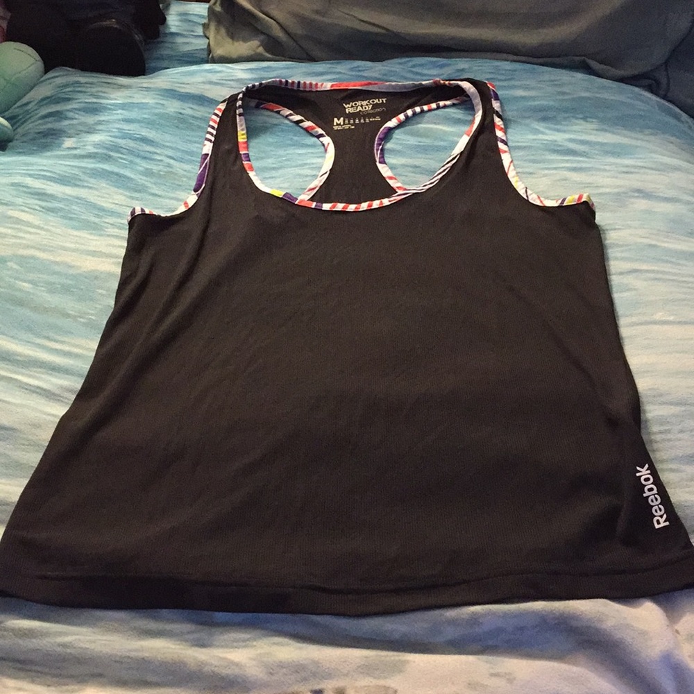 Black Reebok “Workout Ready Collection” Size M Top